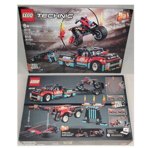 LEGO 42106 Stunt Show Truck & Bike Technic 2 in 1 Stadium Truck RETIRED SEALED